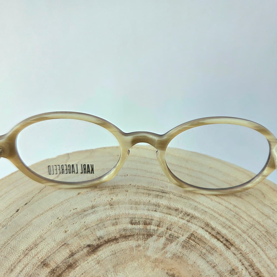 칼라거펠트 볼드 안경테 브라운 뿔테 투톤 상품이미지7