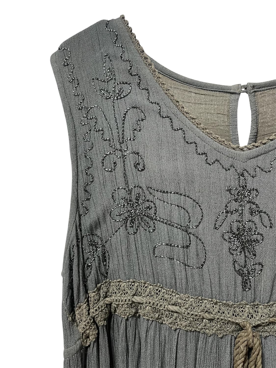 Bohemian Embroidered Long Dress 상품이미지5