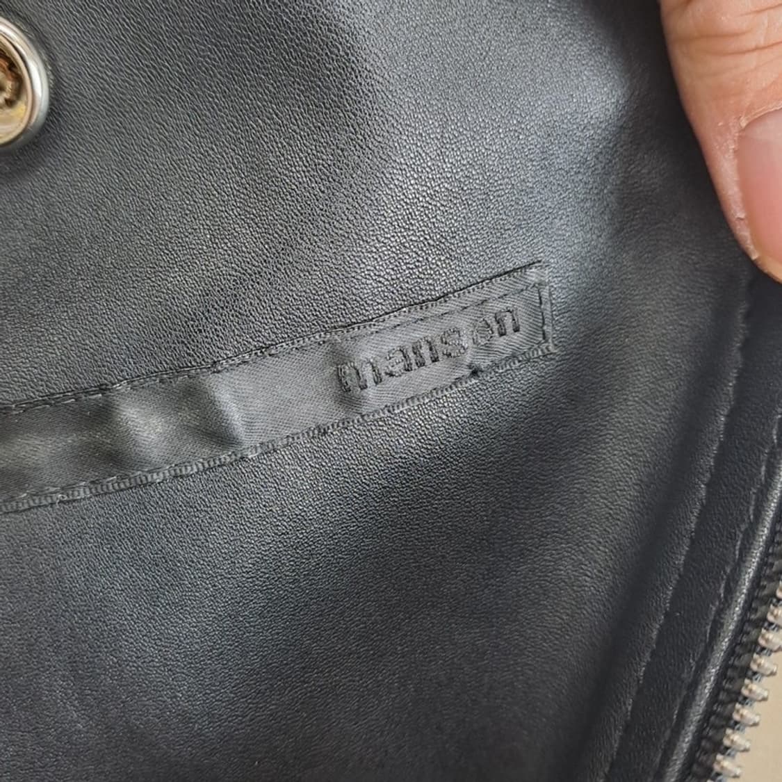 맨손 riri지퍼 라이더자켓 상품이미지6