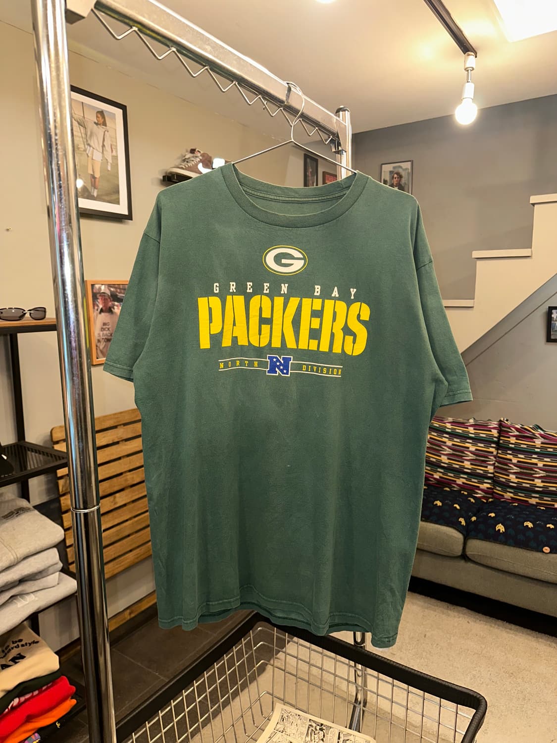 NFL Green Packers team wear fading T 상품이미지3