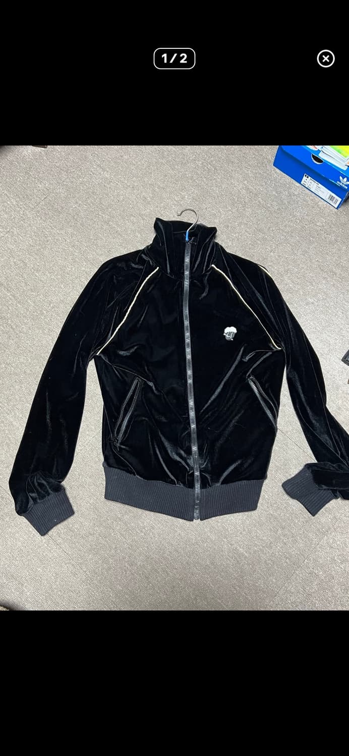 넘버나인 벨벳 트레이닝 자켓 상품이미지1