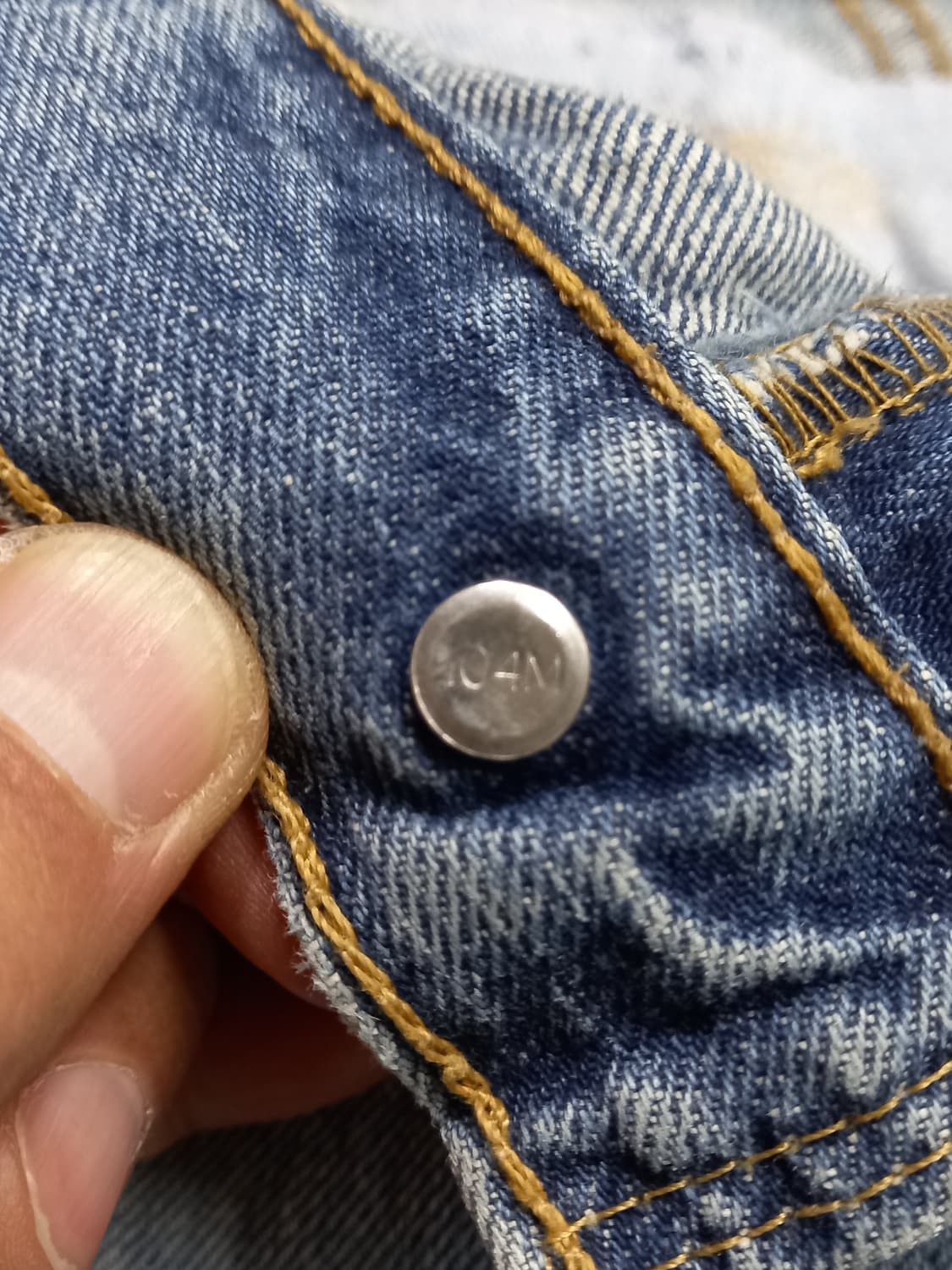 32 07's 리바이스527 Mexico 일자진 연청 32-314 상품이미지6