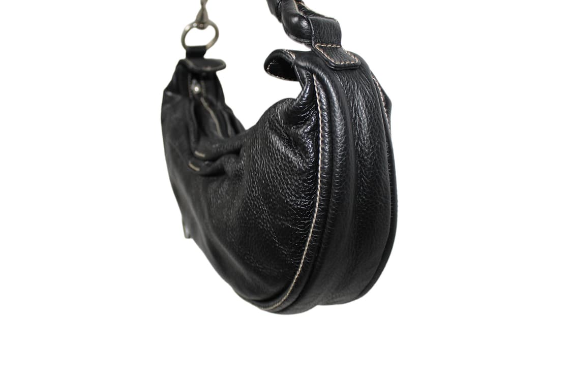 2000s ITALY OKI-DOKI 오키도키 레더 하프문백 상품이미지6