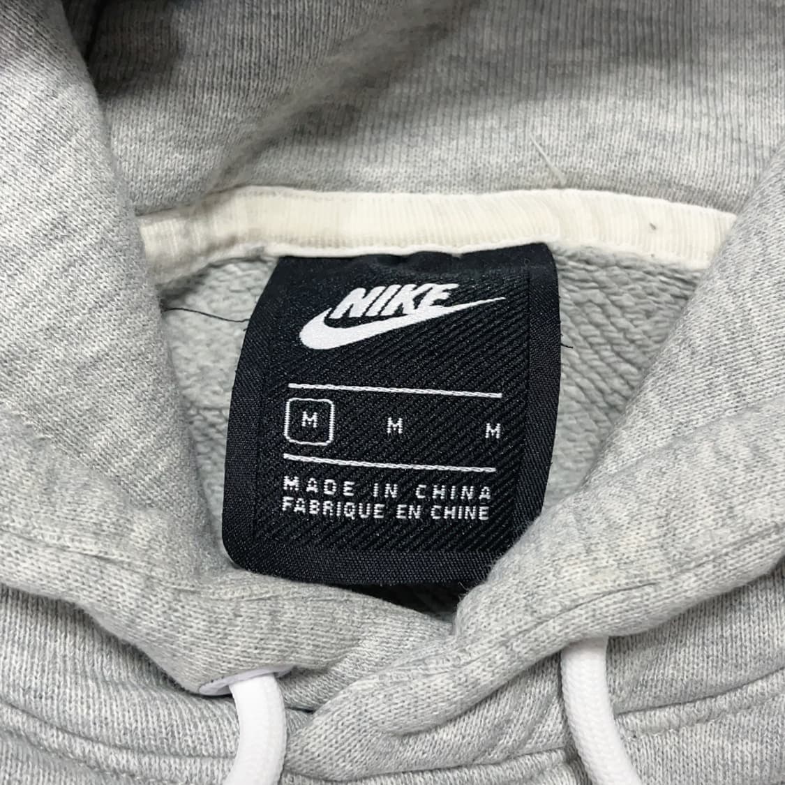 [정품] 나이키 그레이 박스로고 후드티 [ M ] 상품이미지5