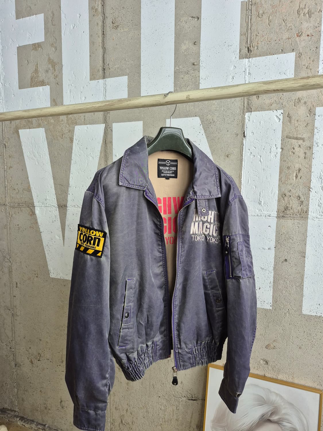 yellow corn (옐로우우콘) 워싱 자켓 상품이미지2