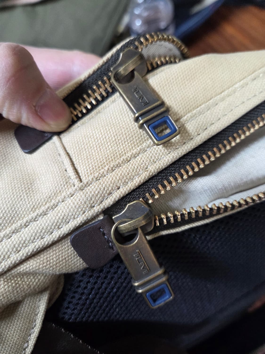 투미 녹스 백팩 베이지 캔버스 상품이미지9