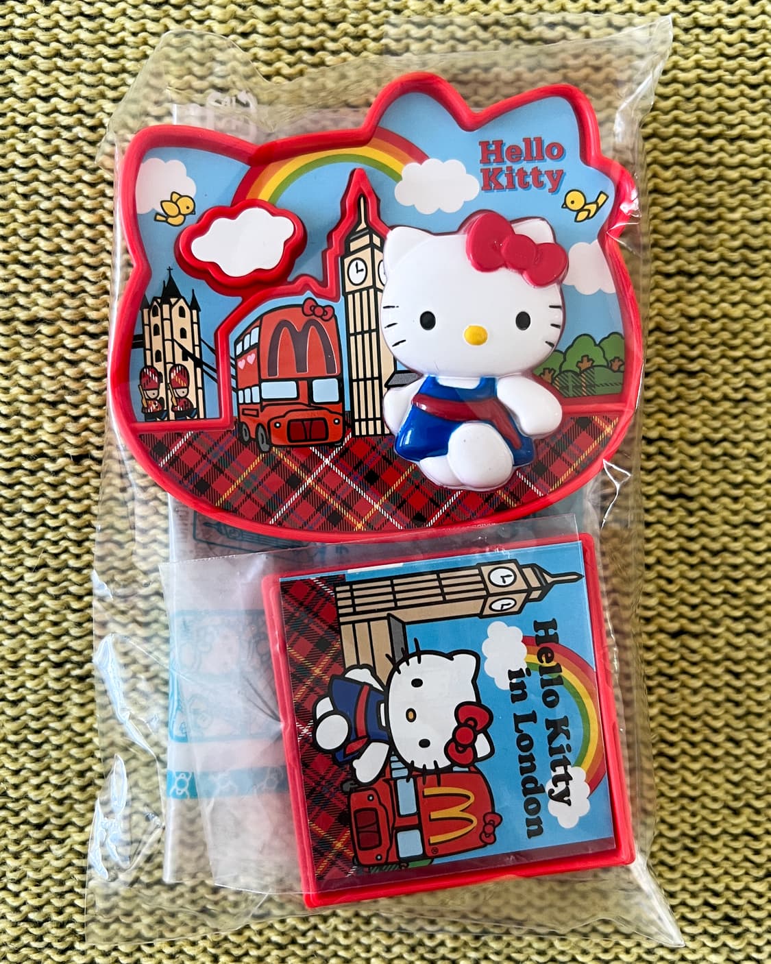 2010 헬로키티 빈티지 맥토이 일본 해피밀 - 런던  상품이미지1
