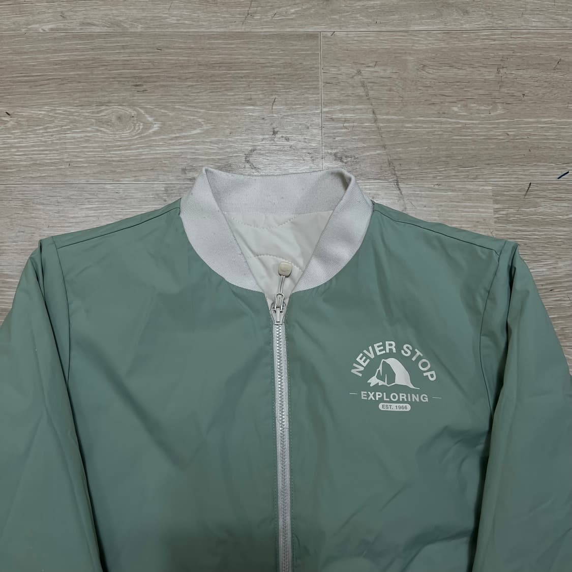 노스페이스 키즈 리버시블 퀼팅점퍼 [아이보리] 140 (9-10세) 상품이미지6