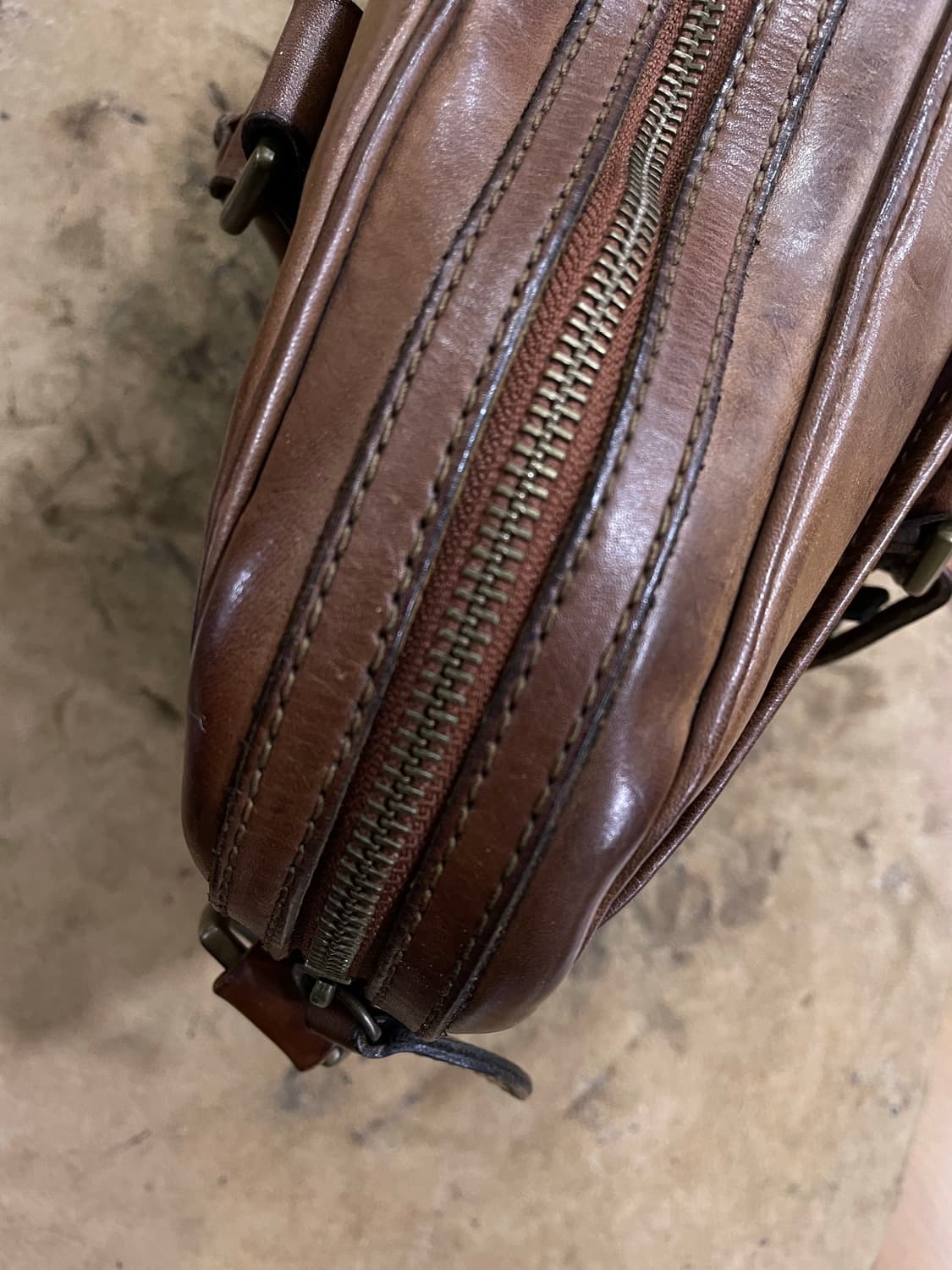 폴로랄프로렌/레더 브리프 서류가방 상품이미지6