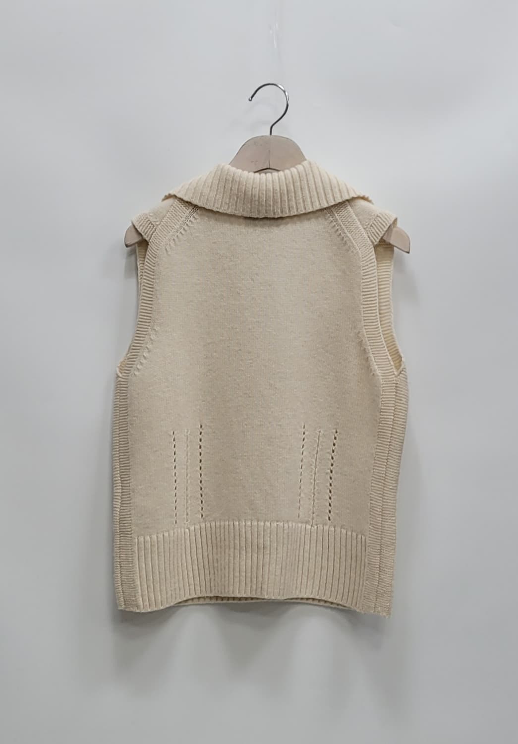 (새상품급) COS 코스 모100% 니트 베스트 / 여 XS 아이보리 상품이미지3