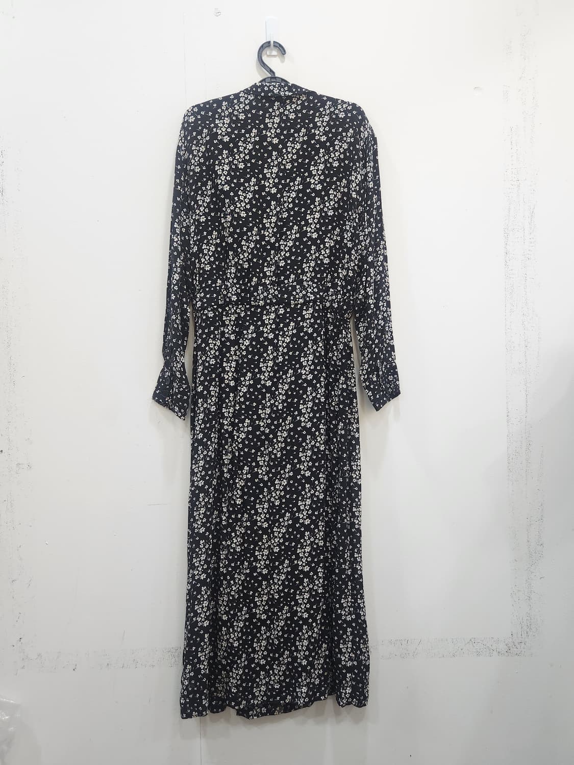 [M] 자라 ZARA 플라워 리본 롱 원피스 M 상품이미지2