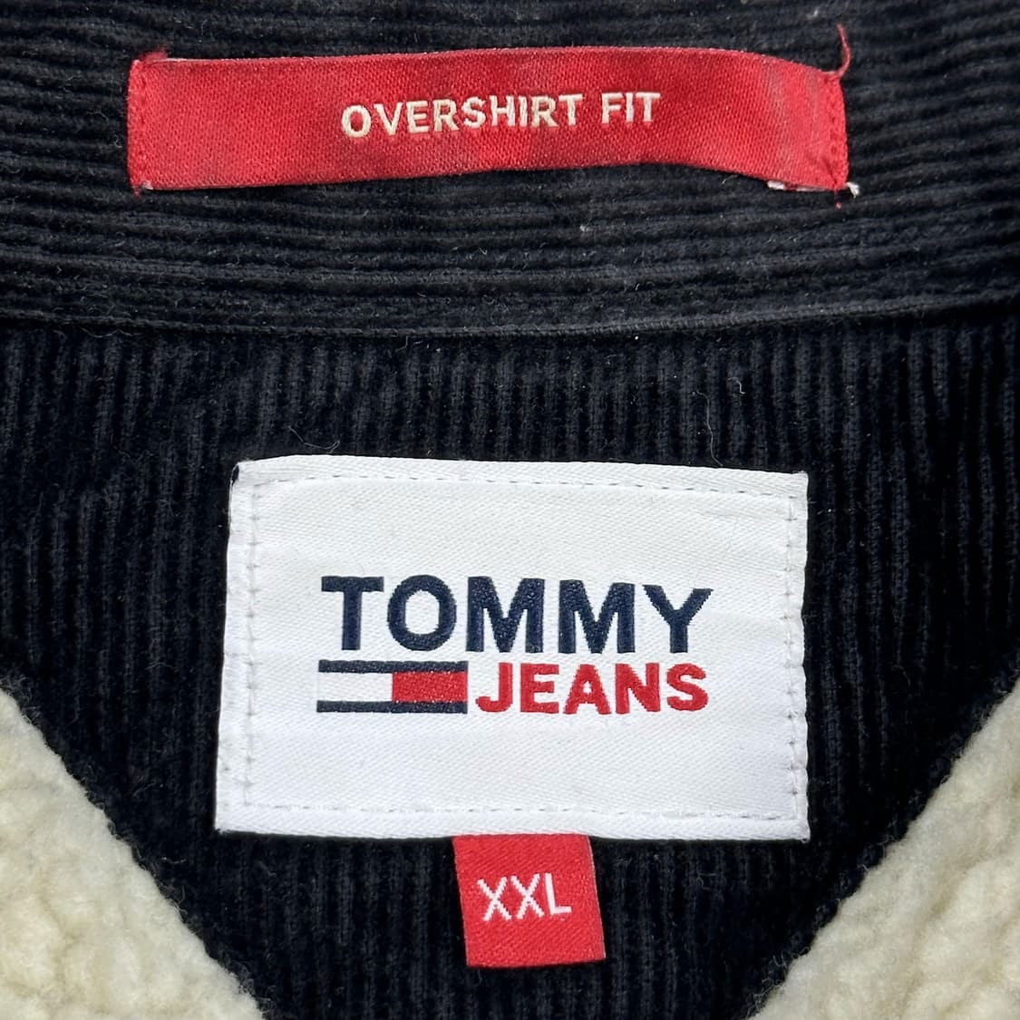 타미힐피거 양털 코듀로이 자켓 블랙 2XL 상품이미지5