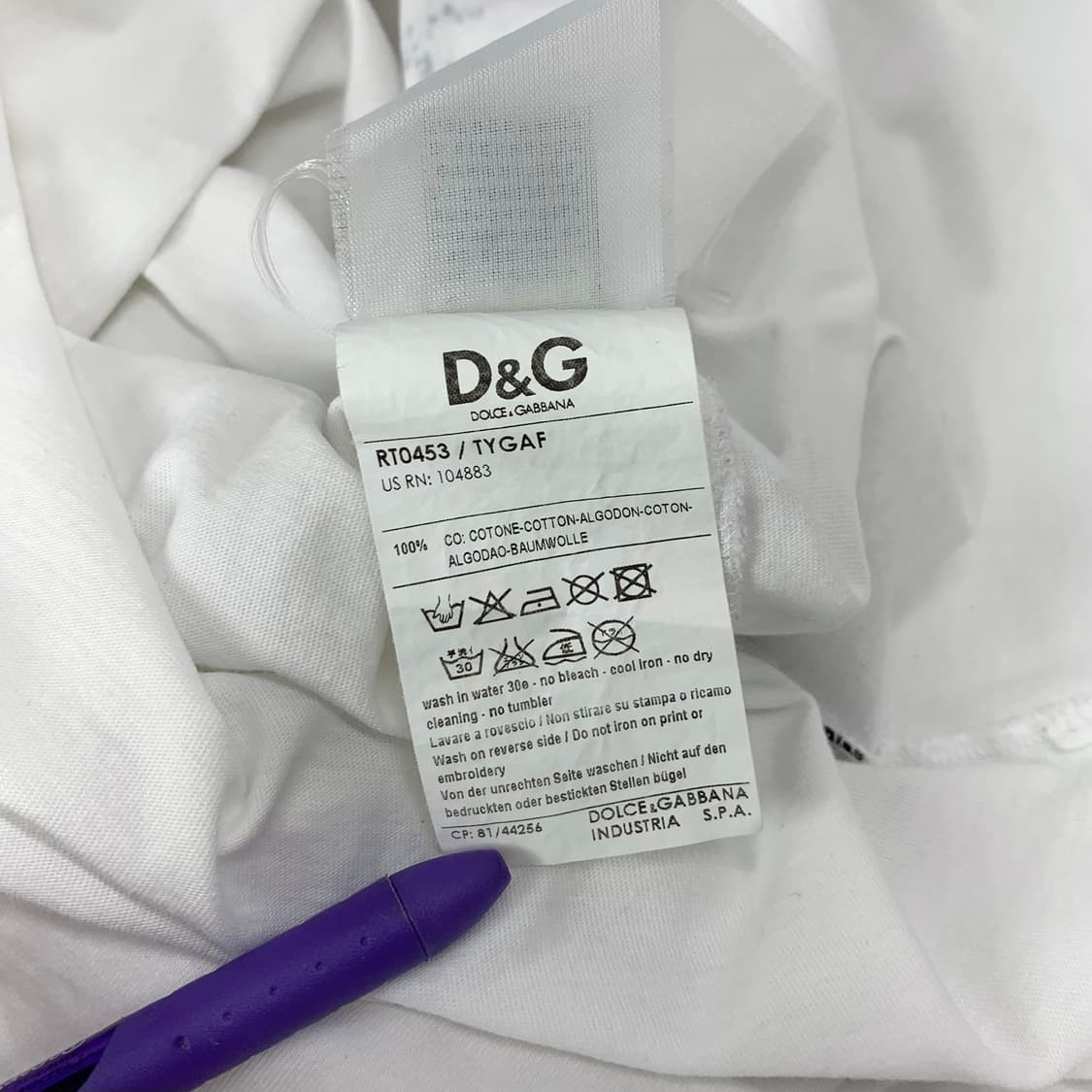 돌체앤가바나 페인팅 반팔 티셔츠 상품이미지8