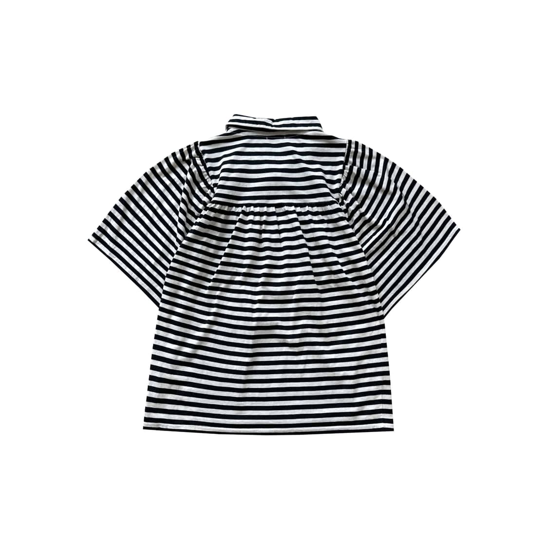 .·˖*·⑅Stripe Half Sleeve ♡ 상품이미지3