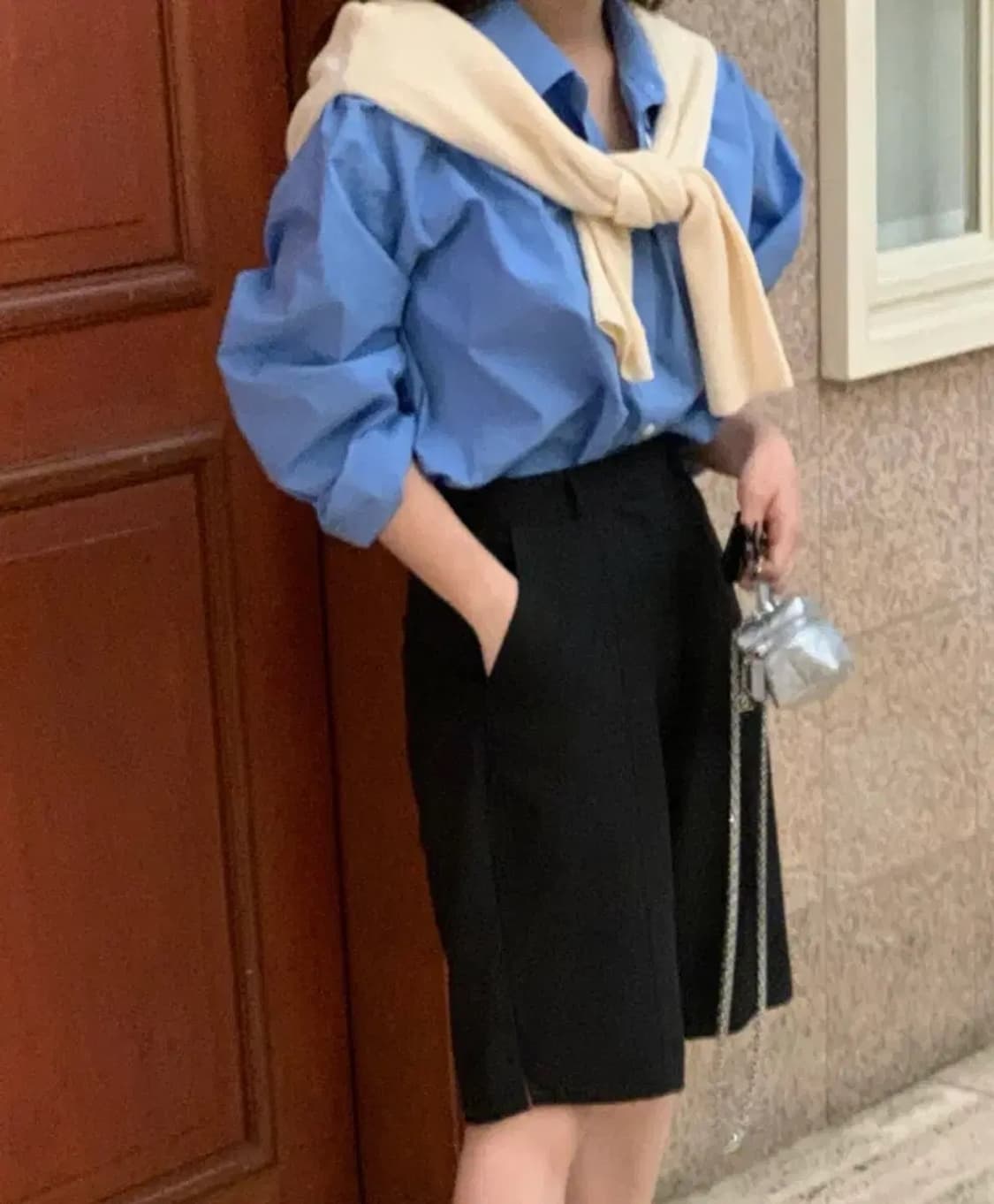 위드아웃썸머 셔츠 (블루) 상품이미지1