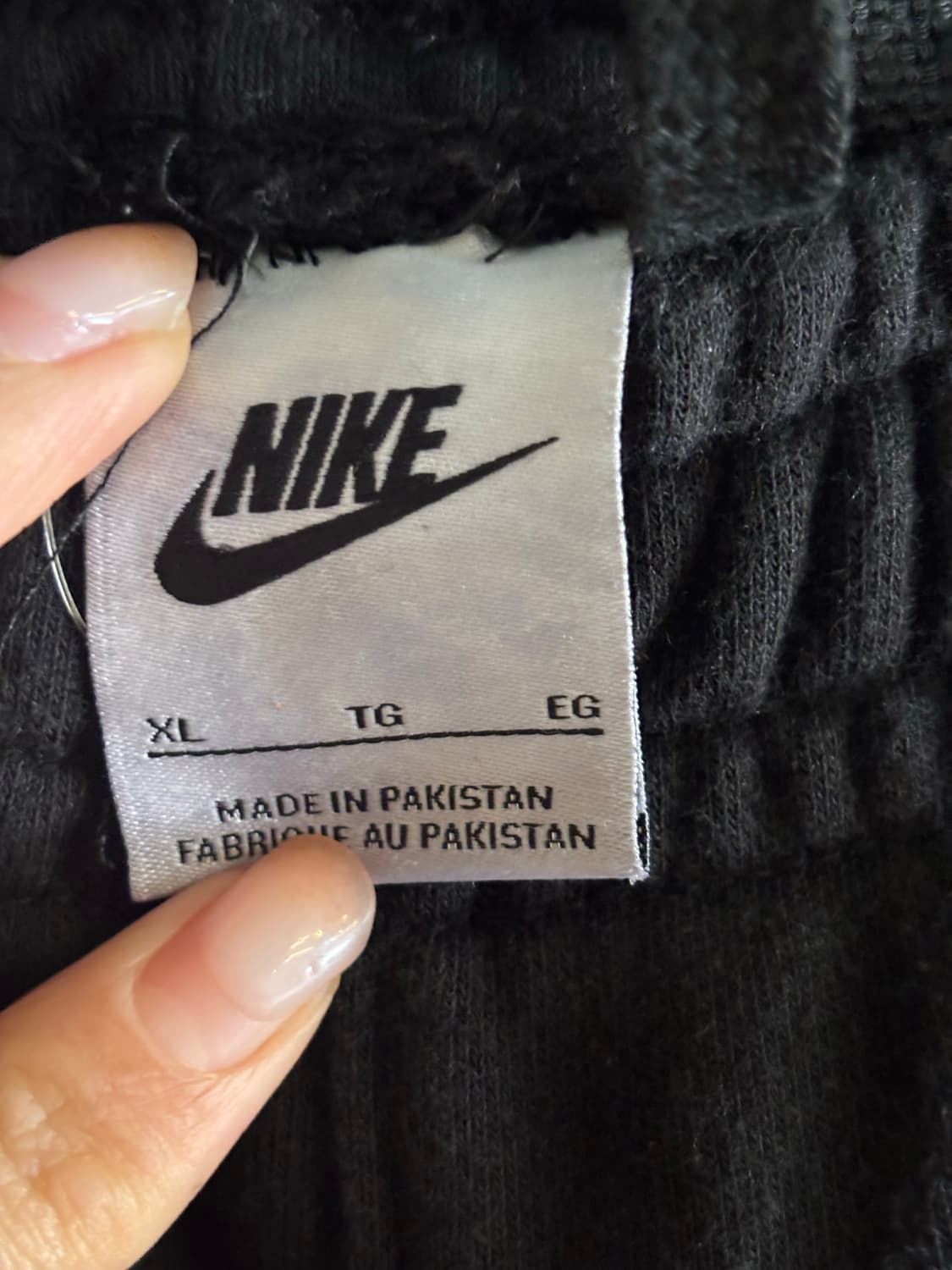 나이키 스우스 블랙 조거 팬츠 XL 상품이미지4