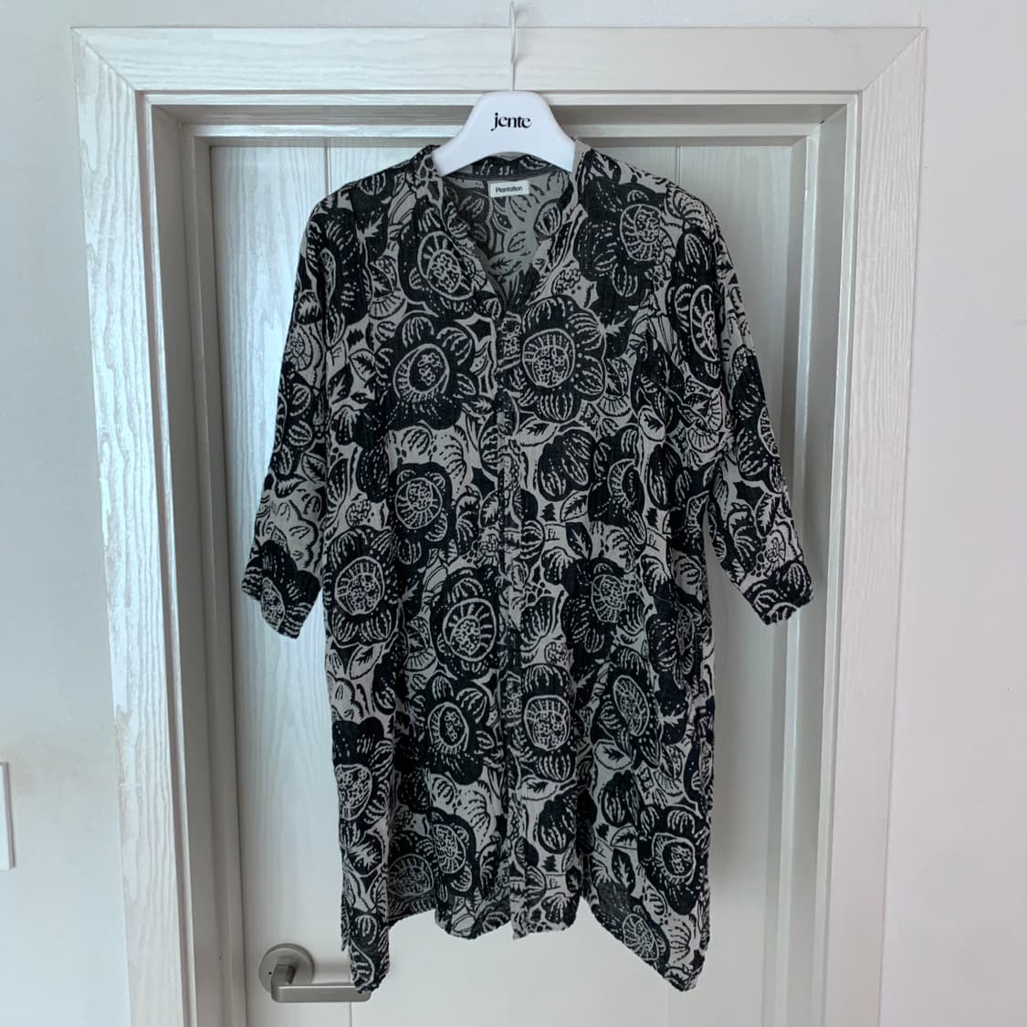 Plantation by issey miyake 보태니컬 코튼 롱 셔츠 상품이미지1