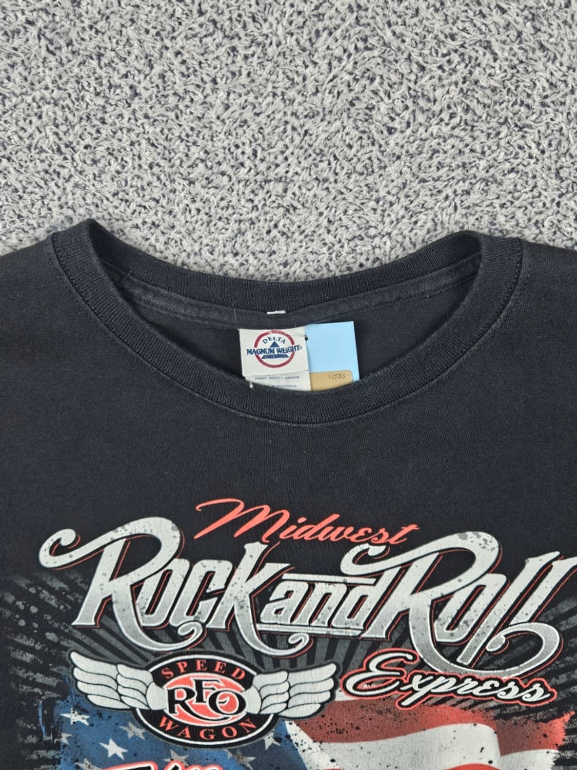 델타 미드웨스트 락앤롤 투어 반팔 티셔츠 ( XL ) / 11386 상품이미지6
