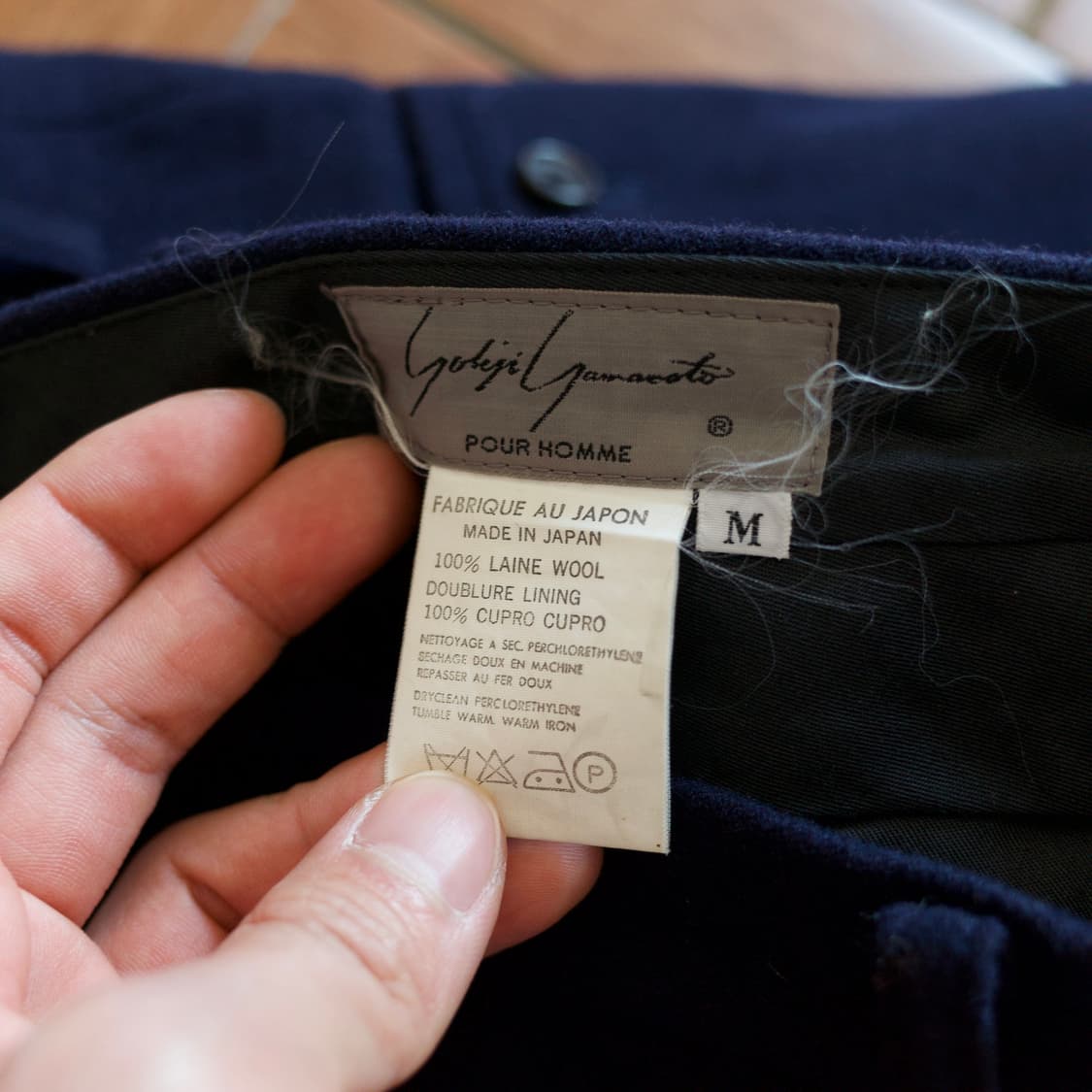 Yohji Yamamoto Pour Homme wool trouser 상품이미지7