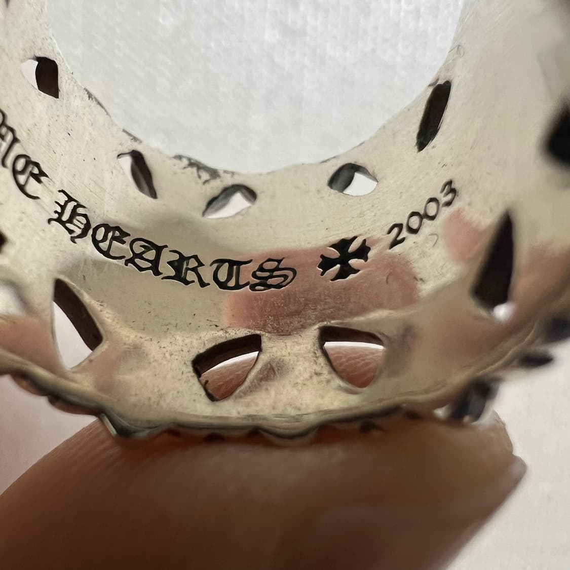 크롬하츠 세메터리라운드 5.5US 판매  상품이미지3