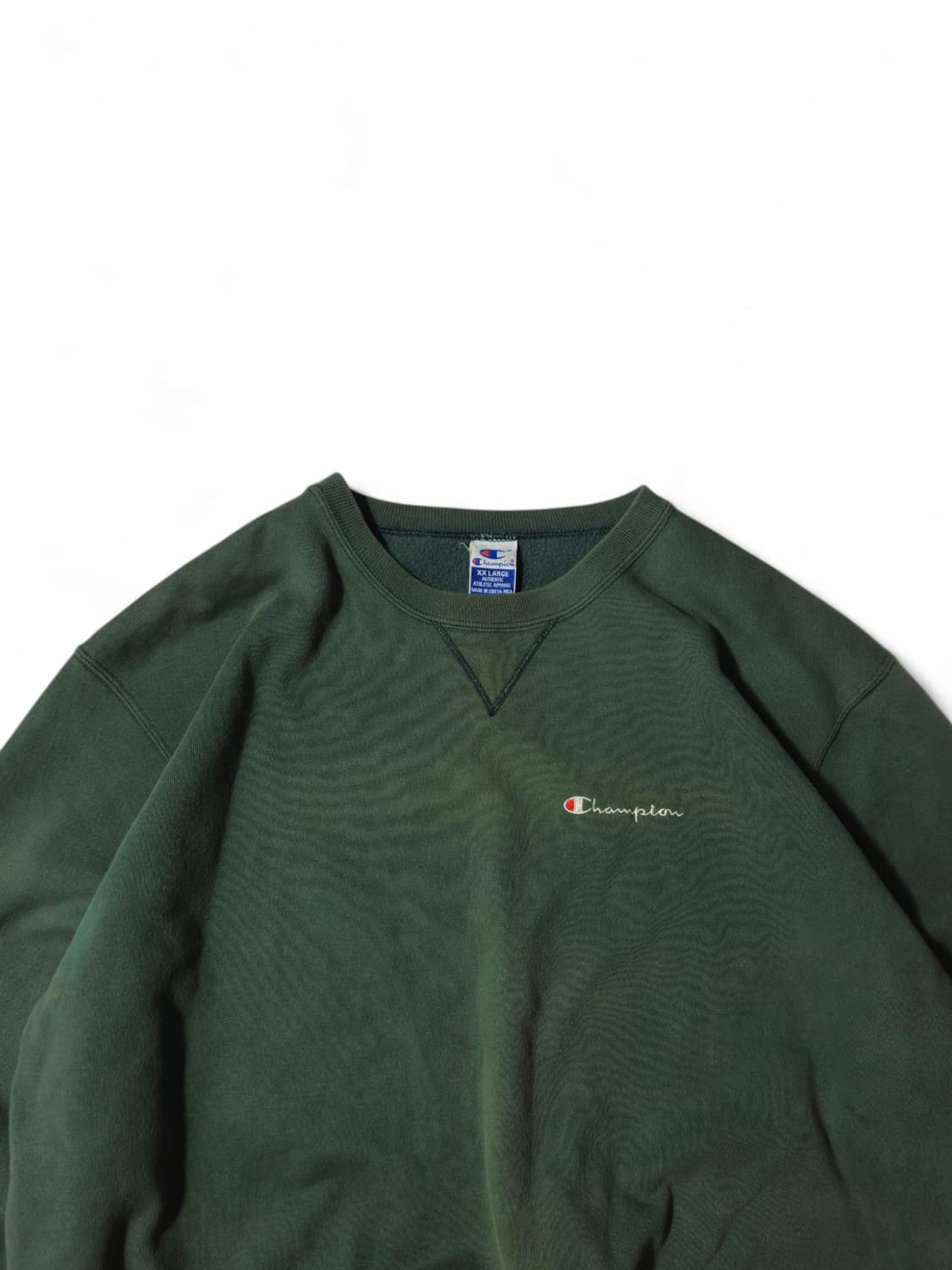 1990's 챔피온 스웻셔츠 맨투맨 페이딩 XXL 상품이미지2