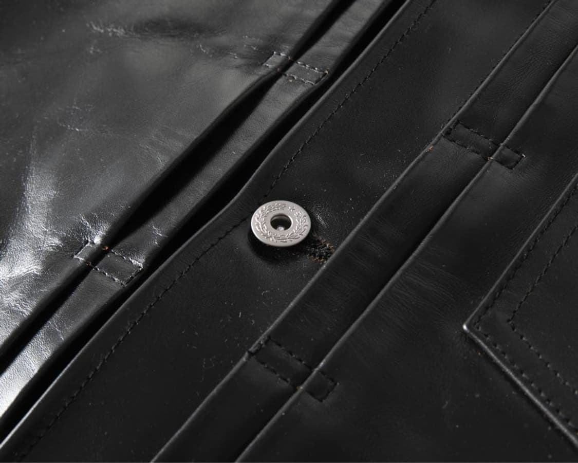 [40] 일본 말가죽 차심 호스하이드 대전판 트러커 자켓 상품이미지7