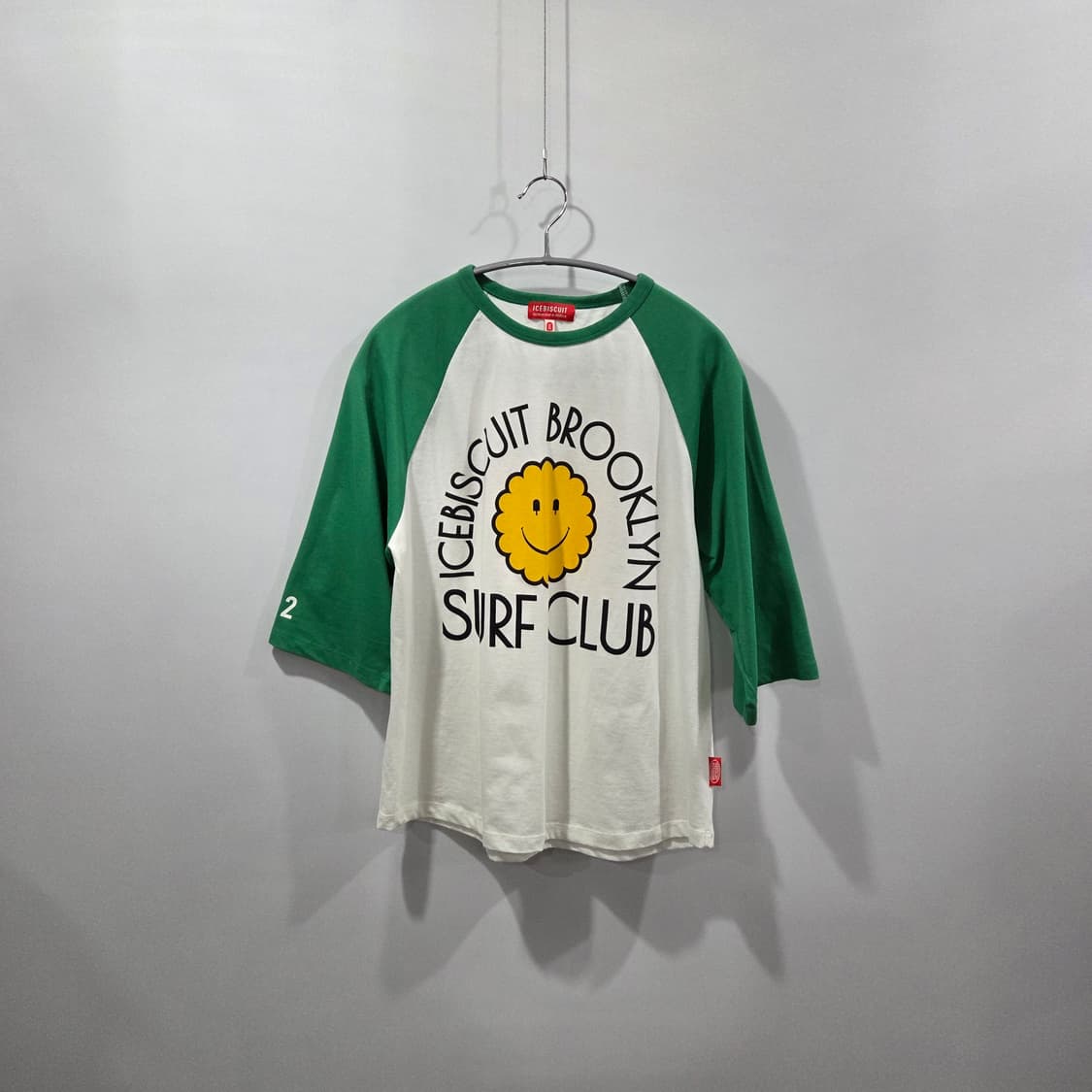 아이스비스킷 키즈 레글런 7부 티셔츠 165 상품이미지1