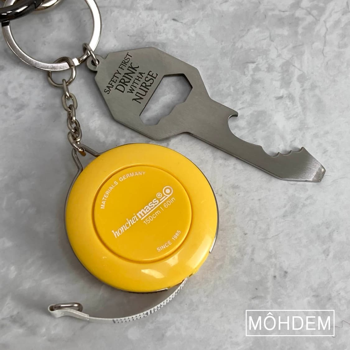 [Unisex] 립밤 3종 키링 열쇠고리 옐로우 상품이미지6