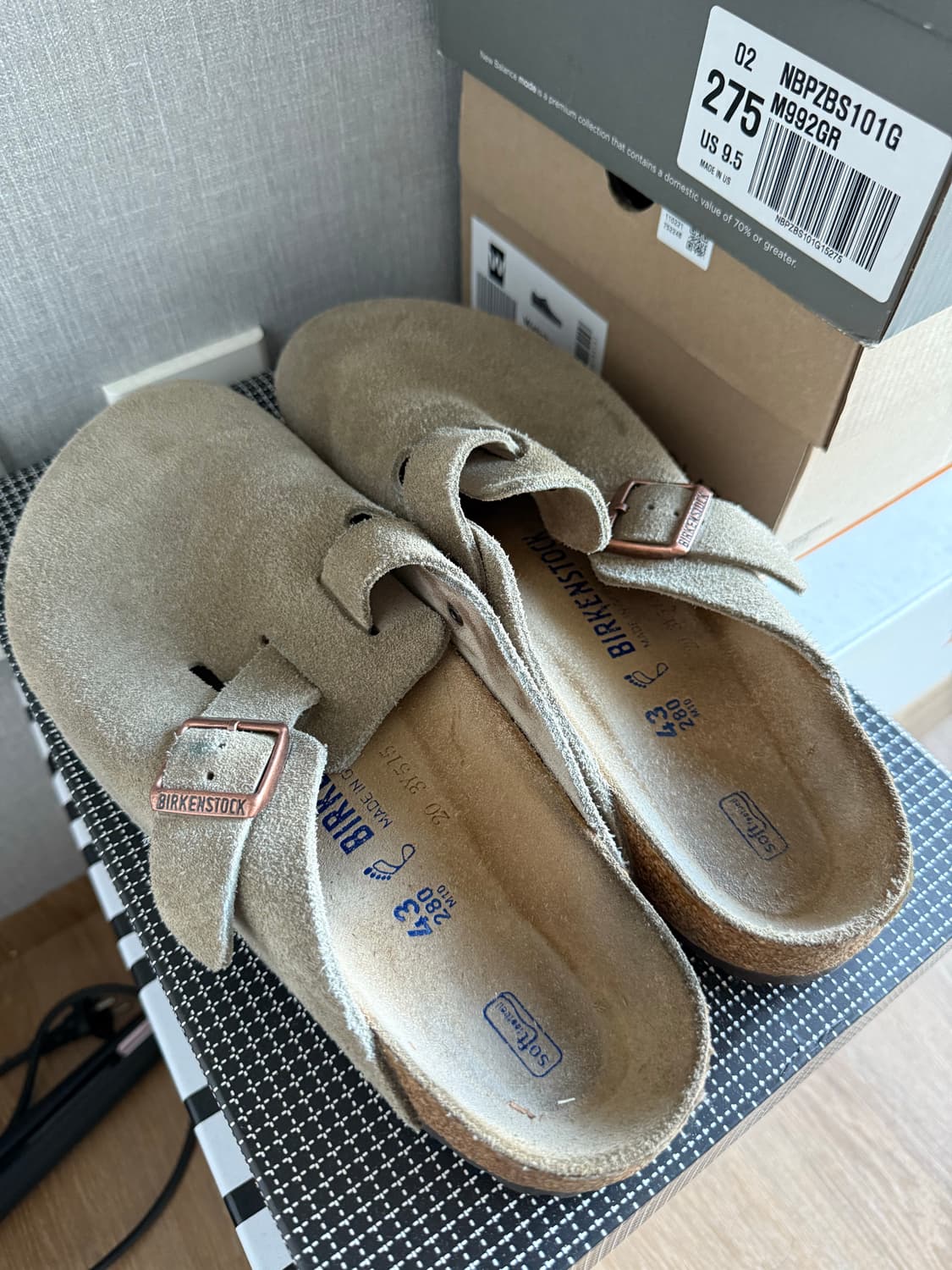 버켄스탁 보스턴 타우페 280(43) 상품이미지1