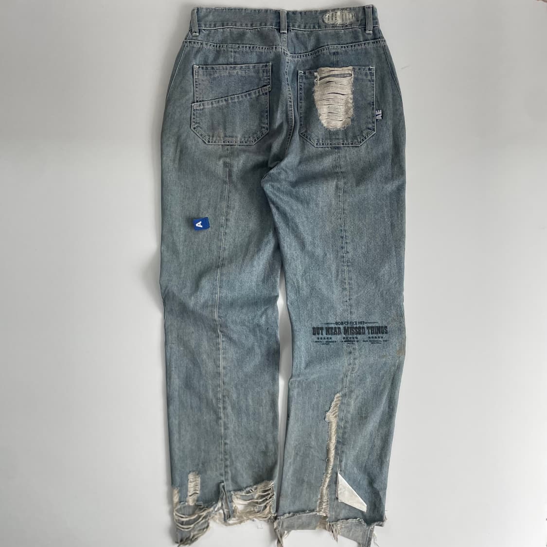 Ader Error  아더에서 메스 데님 커팅진 상품이미지2