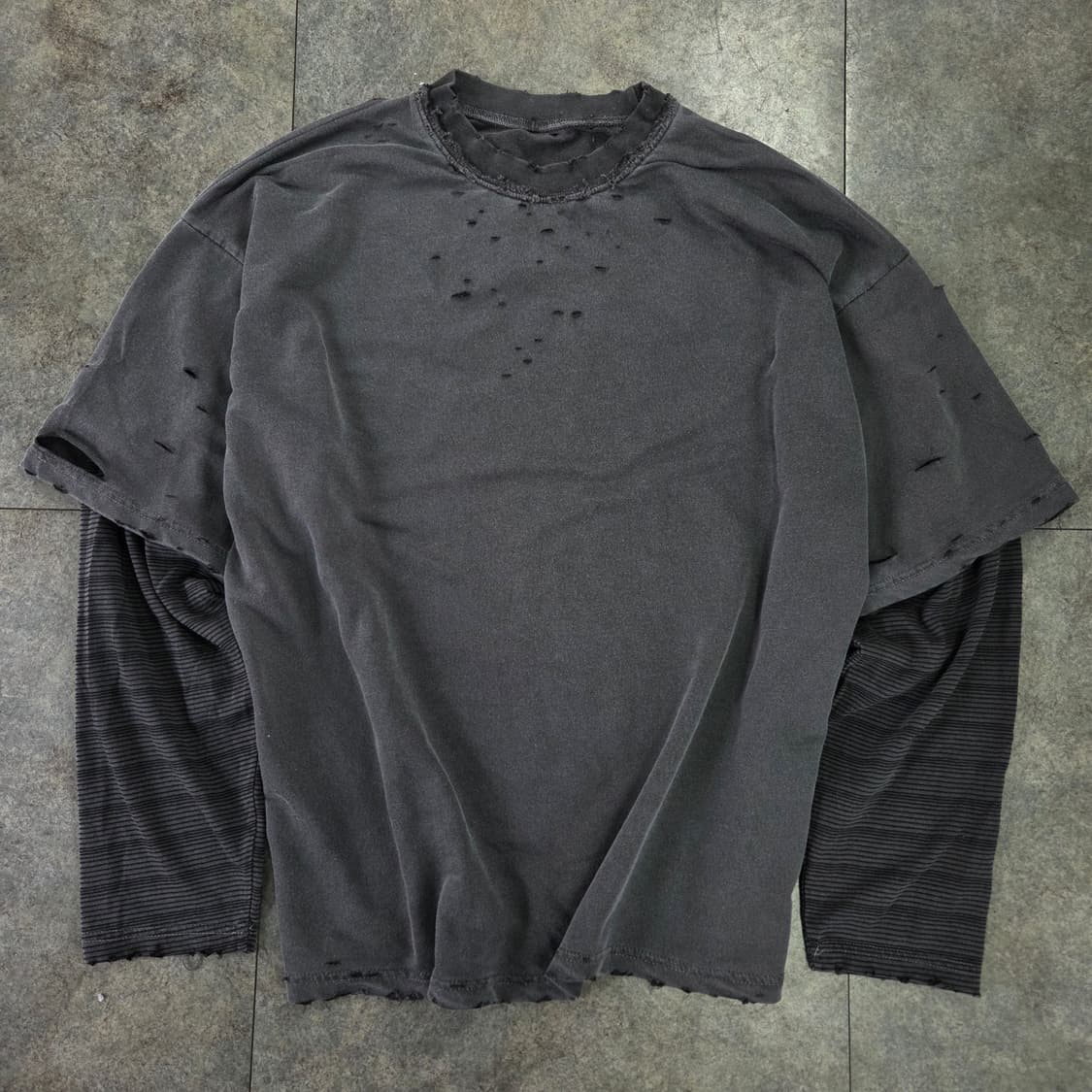 빈티지 레이어드 티셔츠 상품이미지2