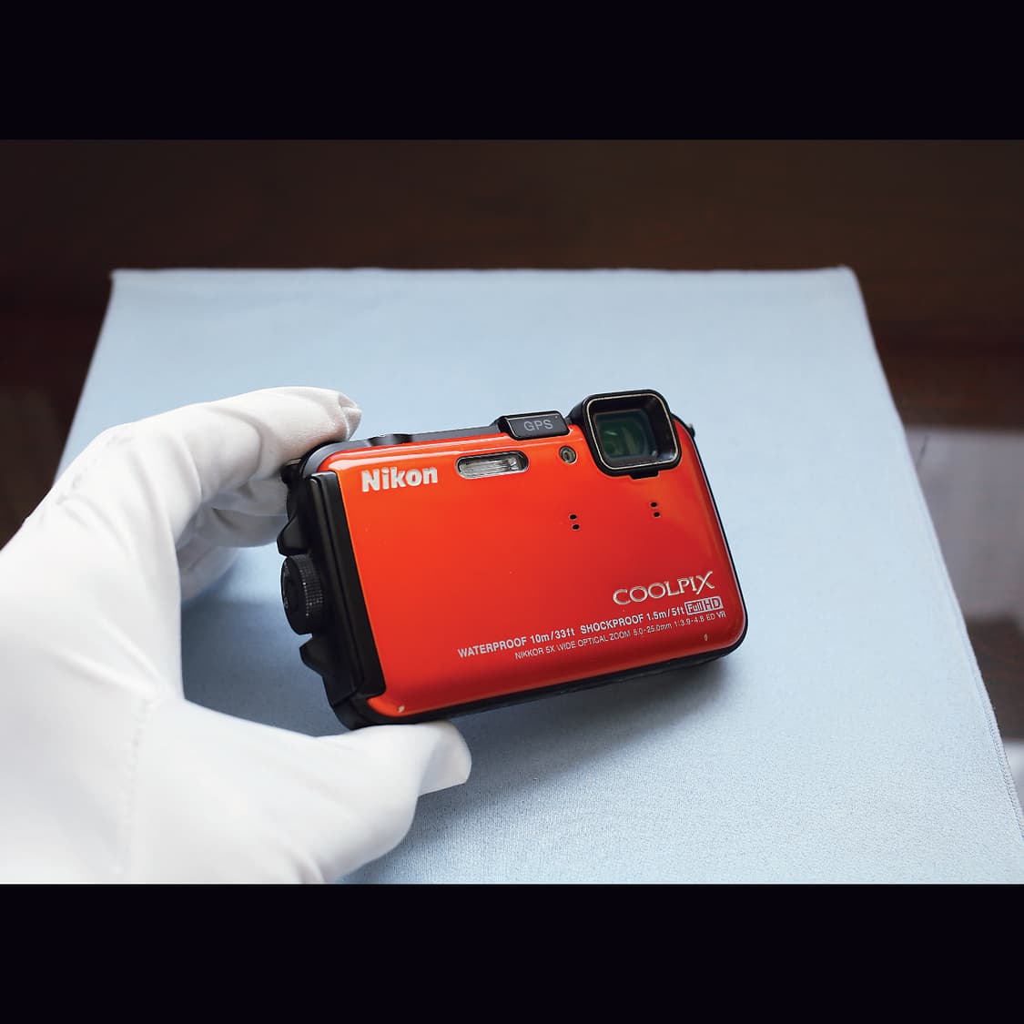 레어<A급> 니콘 쿨픽스 aw100 오렌지 빈티지 디카 상품이미지4