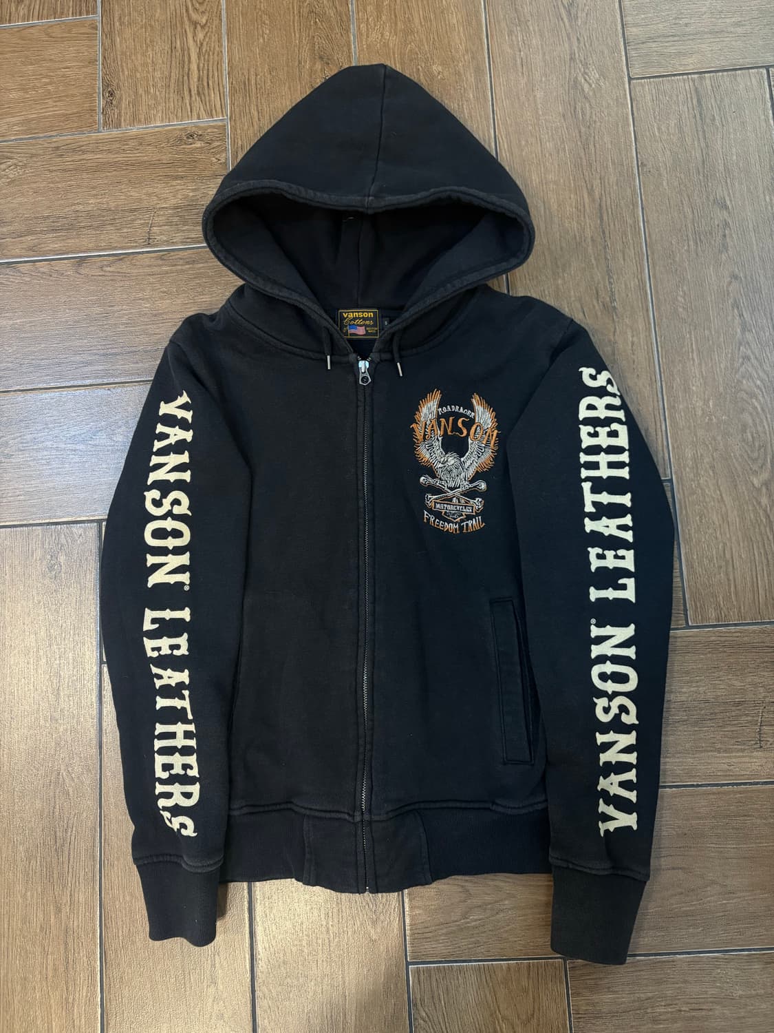 Vanson Embroidery Hood Zip-Up 상품이미지7