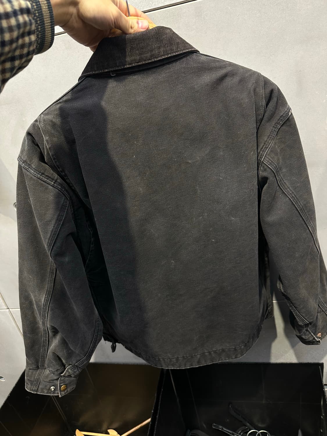 칼하트 j01 블랙 M 디트로이트자켓 무배 상품이미지5