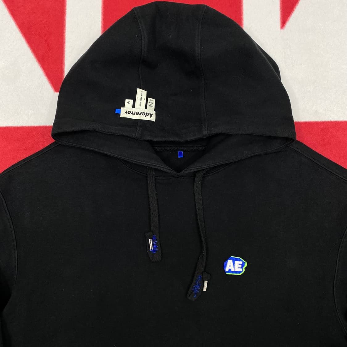 아더에러 스톤로고 후드티 A1 실측 L 상품이미지2