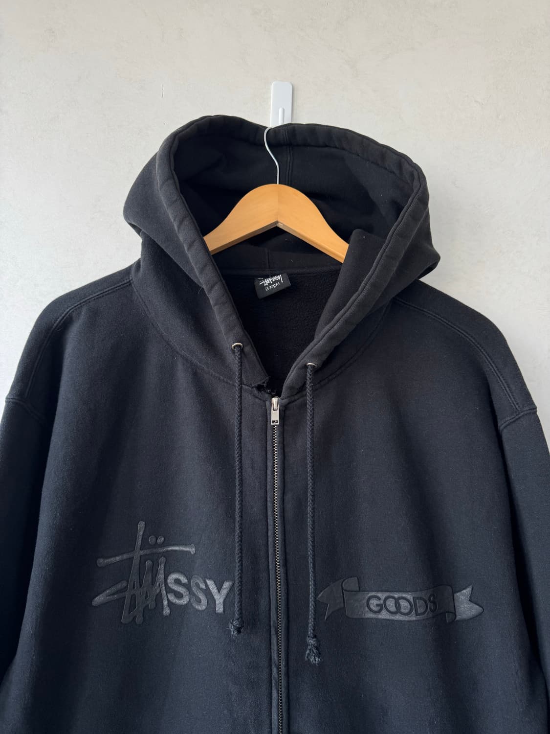 00s 스투시 x Goods 4th Anniversary 후드집업 상품이미지2