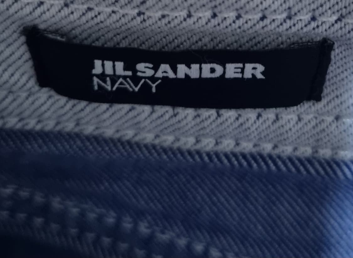 36사이즈) 질샌더 NAVY 연청데님 청바지 상품이미지3