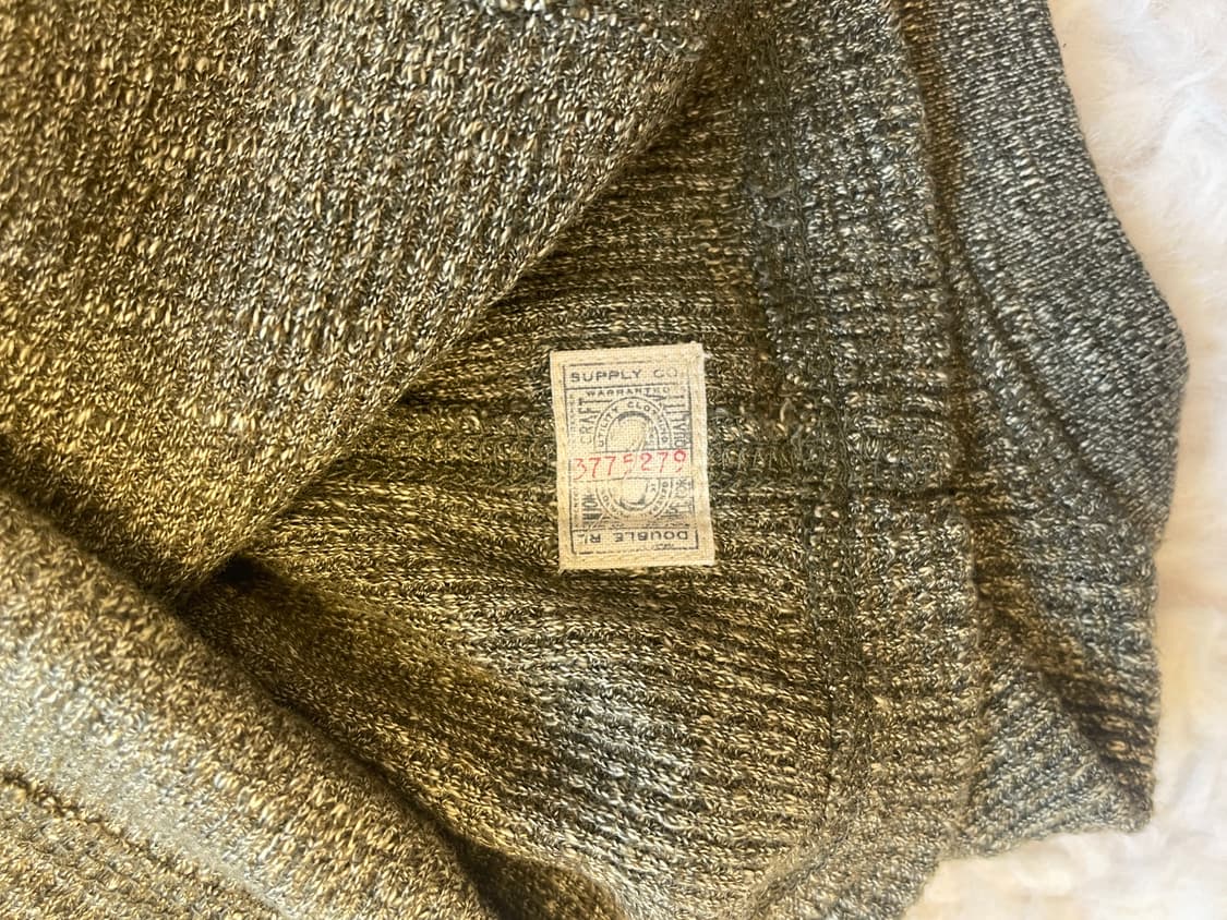 RRL 헨리넥 세이지 트리 그린 XXL 상품이미지5