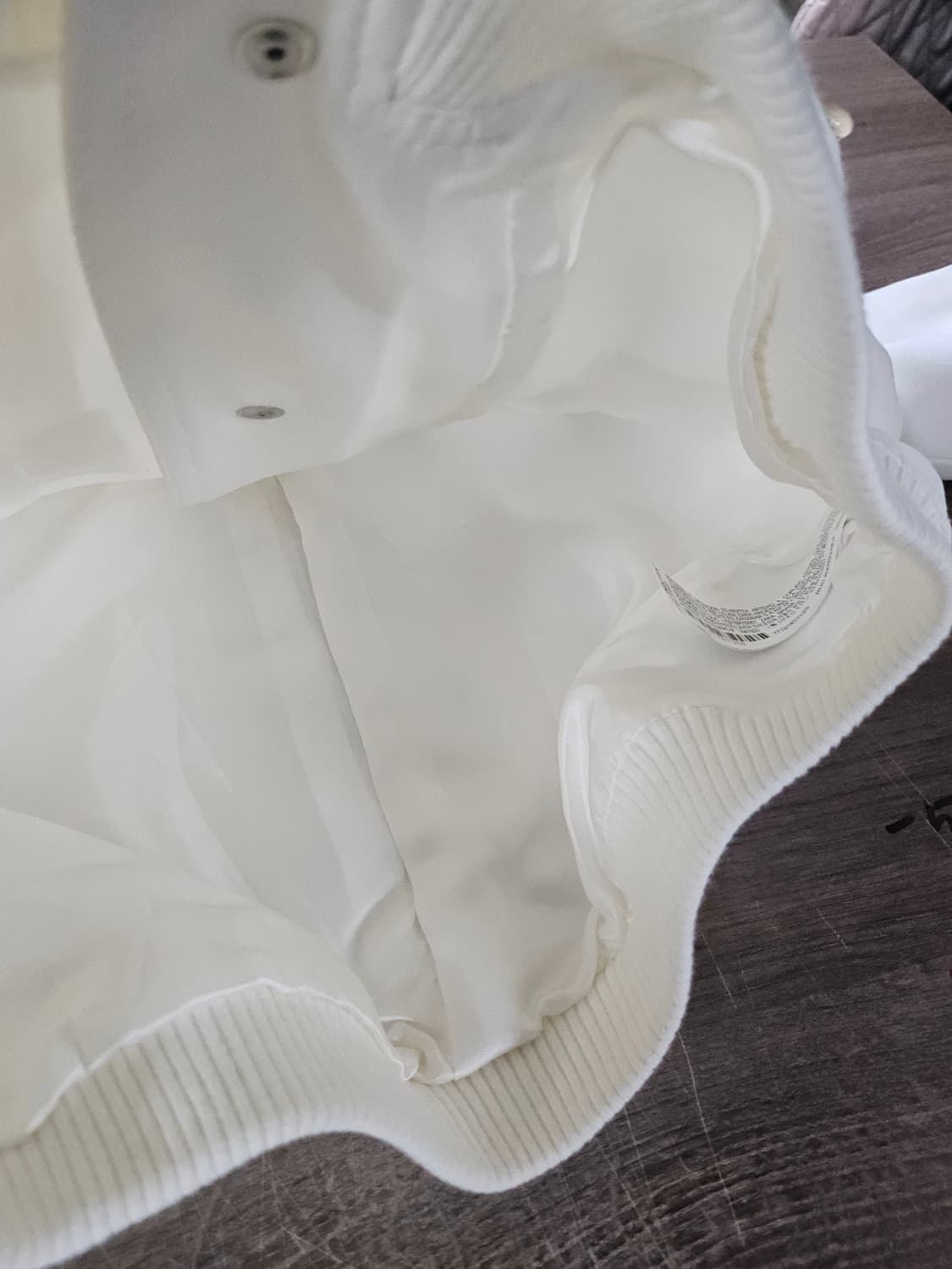 자라 화이트 크롭 봄버 자켓 S 상품이미지4