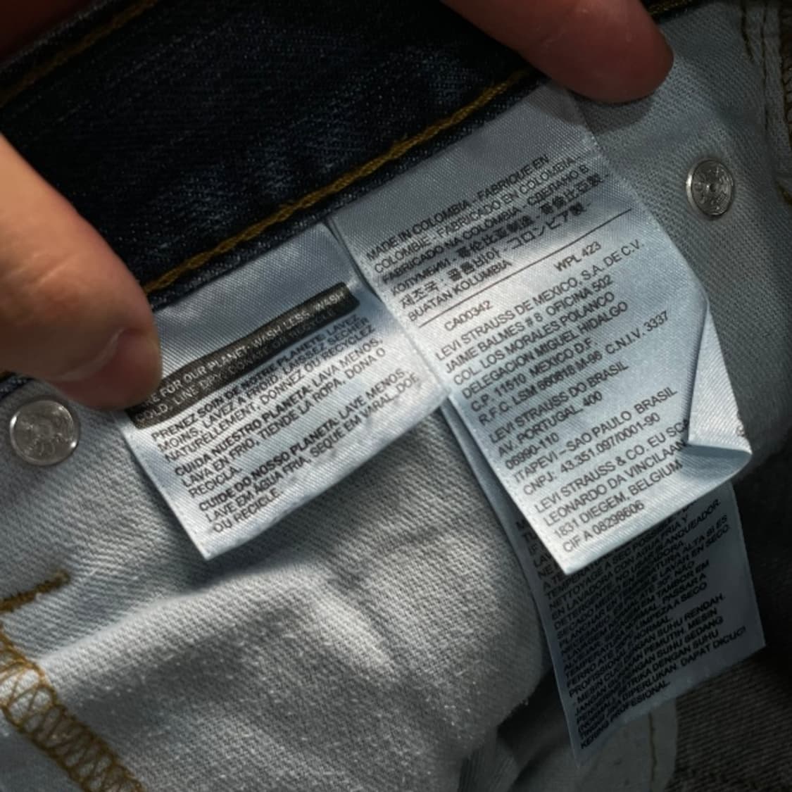 32 리바이스 504 청바지 상품이미지3