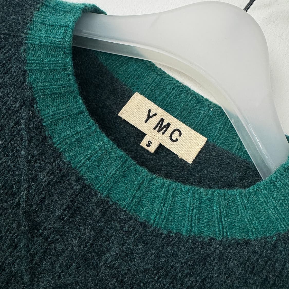 YMC 크루넥 램스울 스웨터 상품이미지2