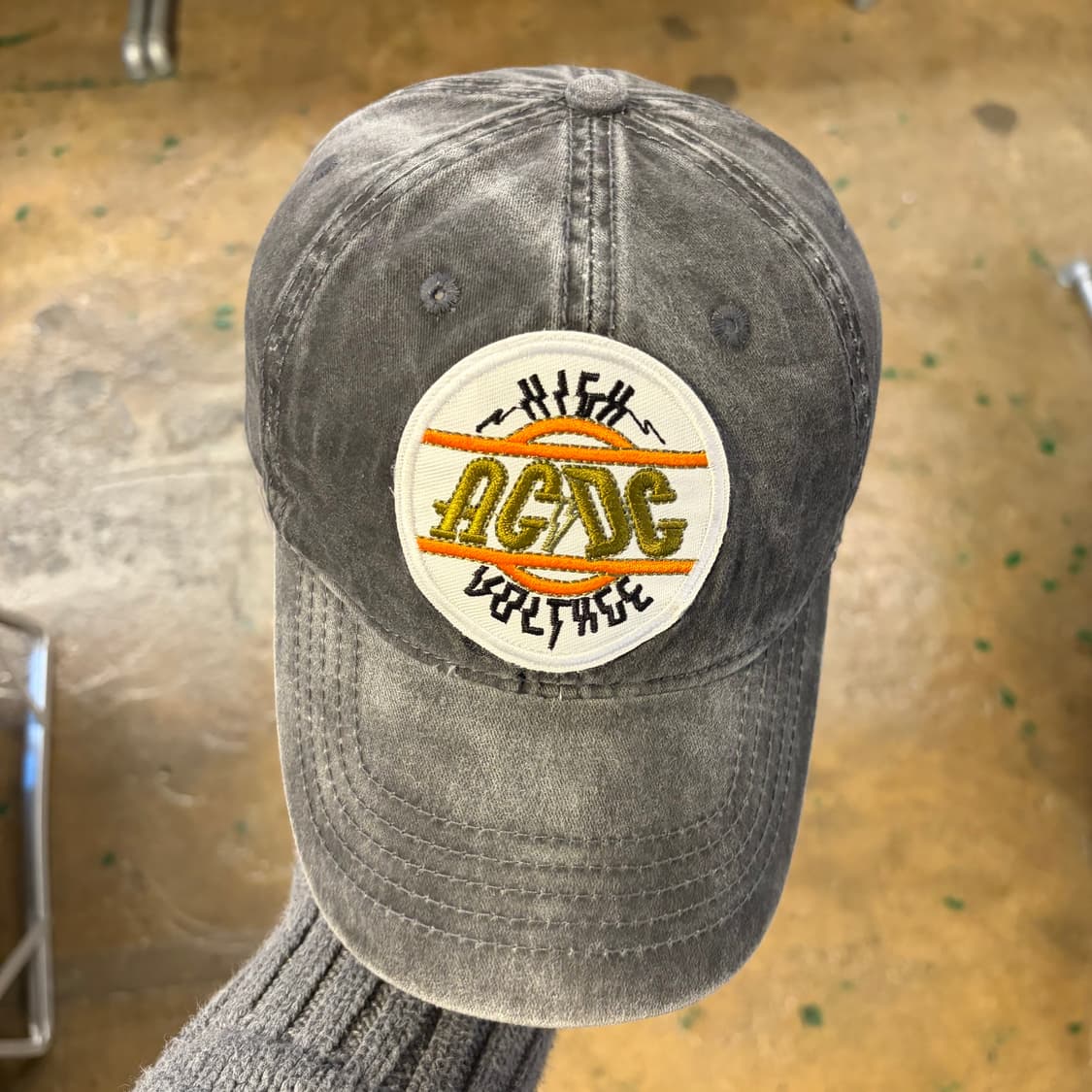 90s USA 빈티지 ACDC 볼캡 야구모자 모자 상품이미지1