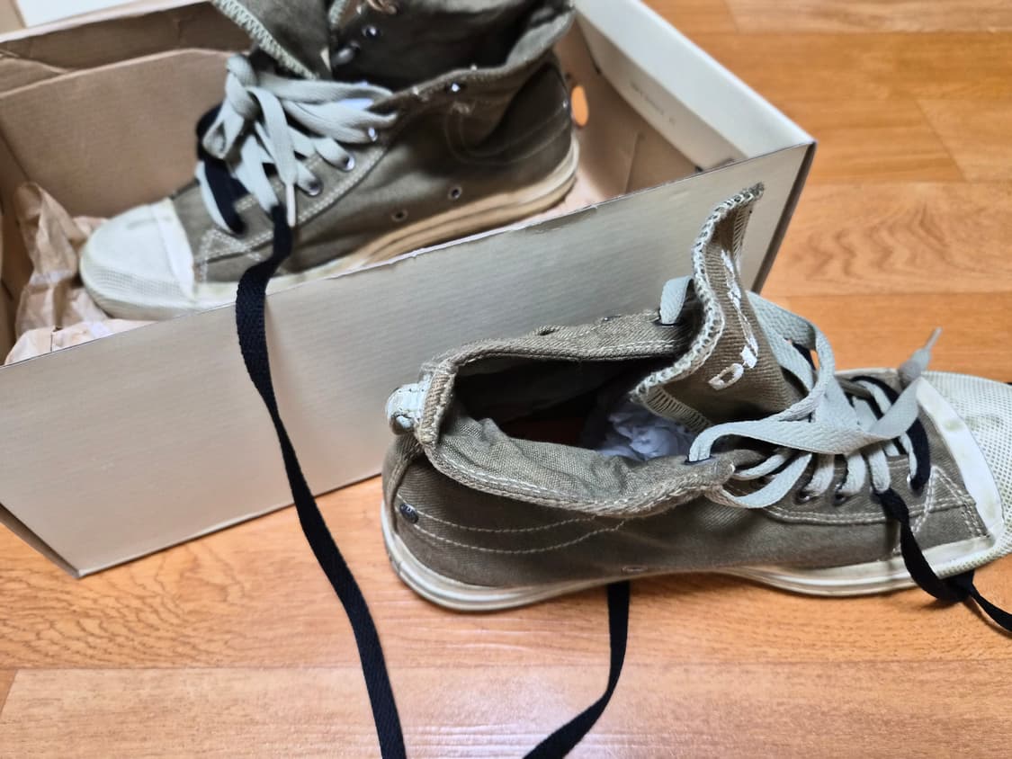 DIESEL 미드탑 빈티지 컨버스 새제품 상품이미지10