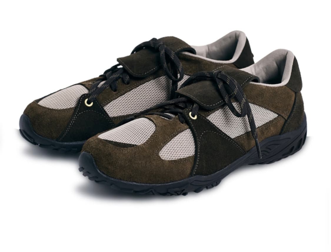 네거티브쓰리 비대칭 스니커즈 카키 브라운 상품이미지2