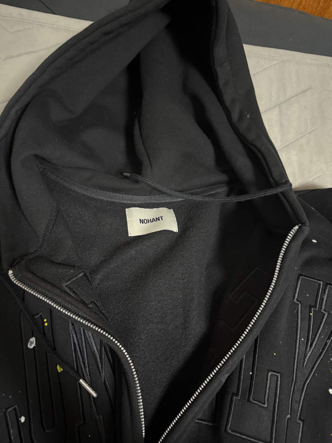 노앙 페인팅 후드집업 L 상품이미지5