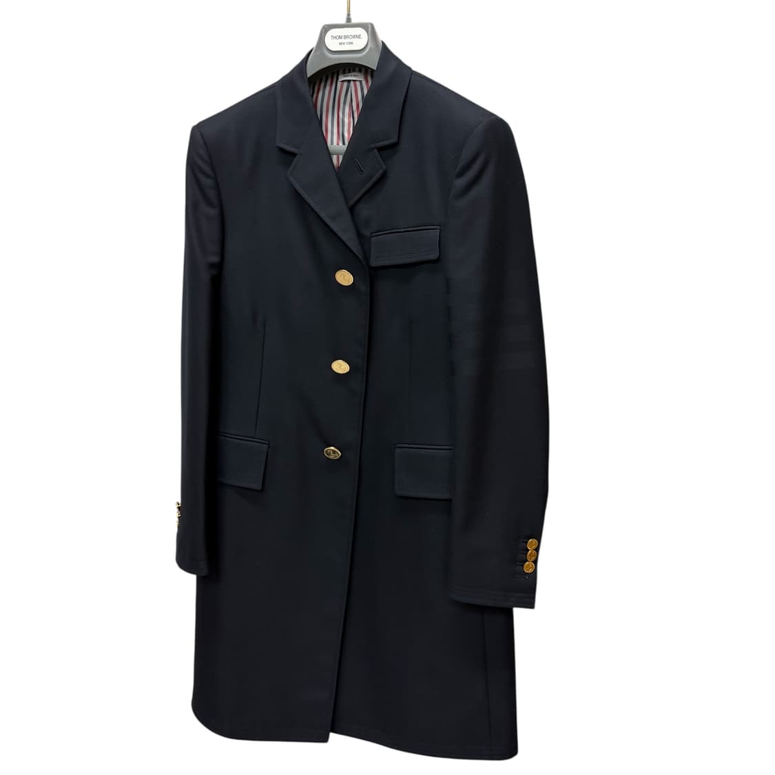 톰브라운 체스트 필드 사선 코트 (95)  상품이미지3