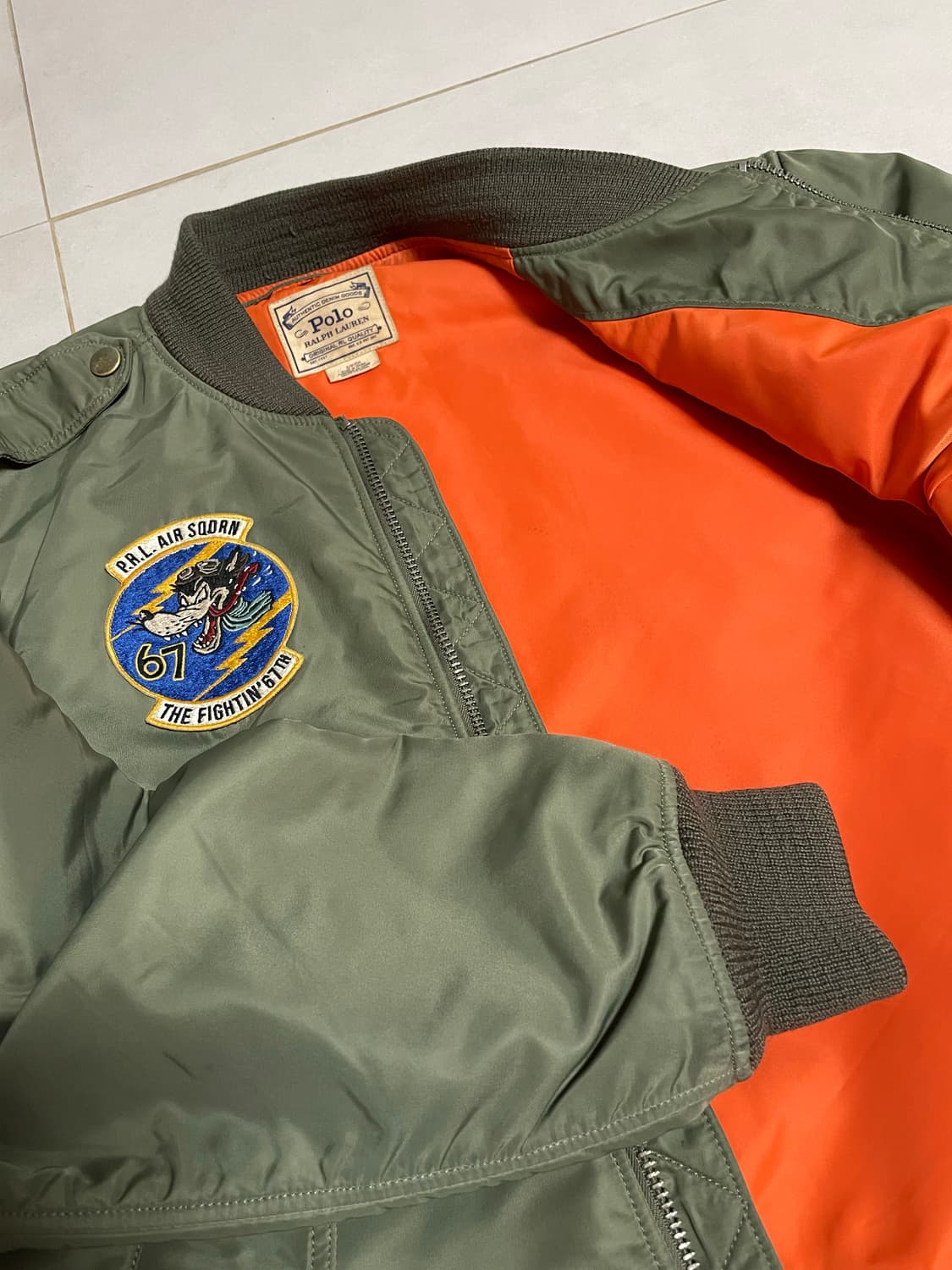 랄프로렌 L-2B 항공 점퍼 상품이미지7