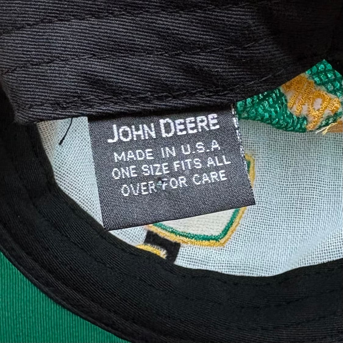 90s USA JOHN DEERE 트랙터 메쉬 캡 상품이미지8