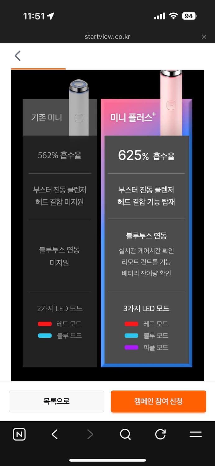 메디큐브 마이멜로디 에디션 에이지알 부스터 프로 미니 상품이미지2