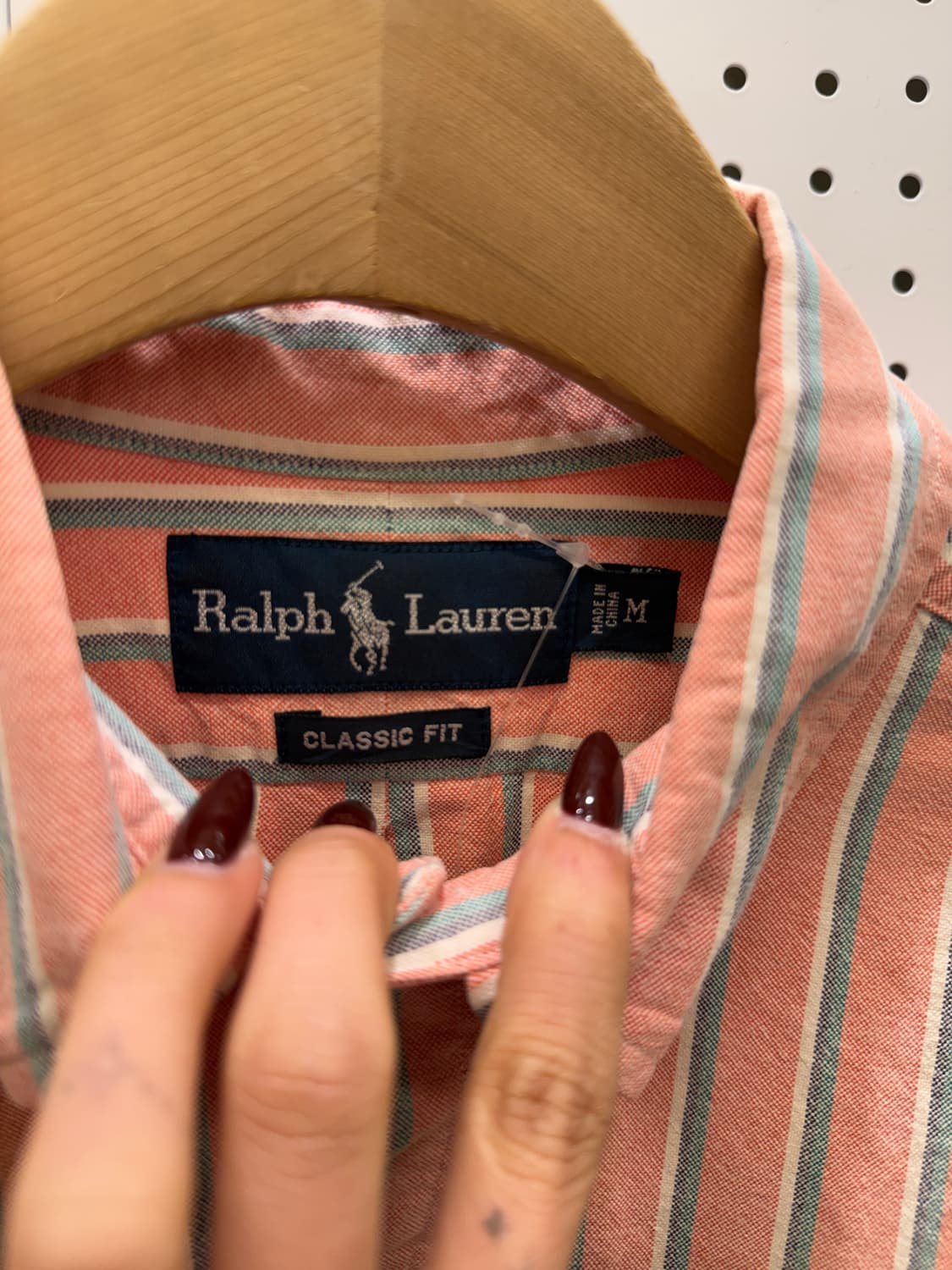 폴로랄프로렌 스트라이프 옥스퍼드 셔츠 U1393 상품이미지5